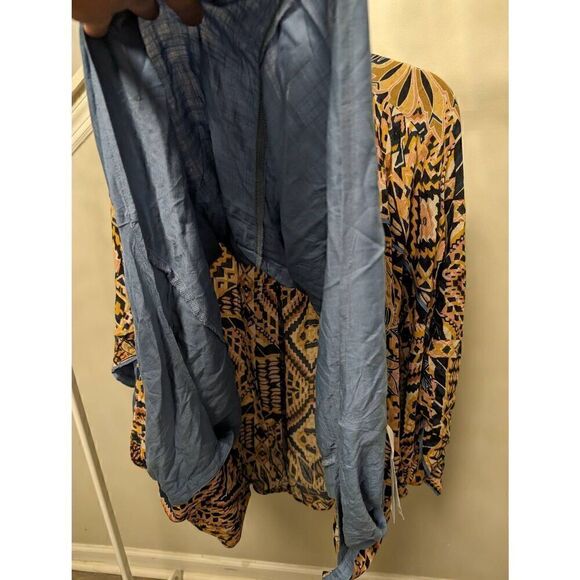 Ariat Multi Color Women's Social Kimono Top Women's One Size - Picture 7 of 11